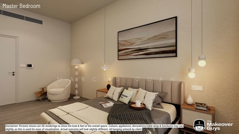 Kondominium untuk Disewa di Aetas Damansara - Marcus Guan - Master Bedroom - PropertyGuru.com.my