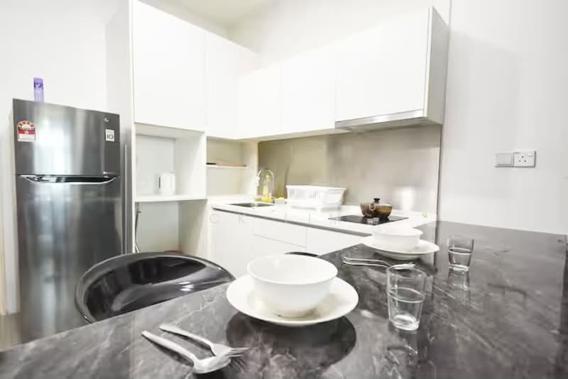 Service Residence for Rent at Twin Galaxy (Dwi Galaksi) - CK Lim - Kitchen - PropertyGuru.com.my