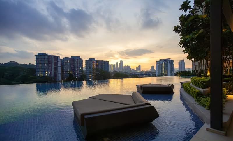 Duta Park Residences untuk Untuk Dijual - RM 980,000, Mac 2026 - Swimming Pool (Facing Greenery) - PropertyGuru.com.my
