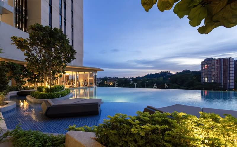 Duta Park Residences untuk Untuk Dijual - RM 980,000, Mac 2026 - Swimming Pool (Facing Greenery) - PropertyGuru.com.my
