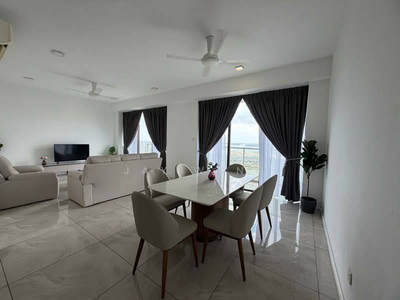 Service Residence for Rent at Senibong Cove - The WaterEdge Residences - Jay Wong - Living Room - PropertyGuru.com.my