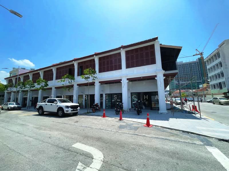 Tourist Spot Lebuh Cecil Hotel Shoplot 670 Sqft Georgetown Off Cy Choy untuk Untuk Disewa - RM 4,400 /bulan, Mac 2026 - Exterior - PropertyGuru.com.my