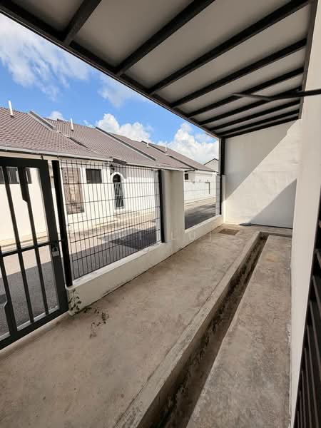 1-storey Terraced House for Rent in Skudai (Johor) - Lui Lui - Rear Door - PropertyGuru.com.my