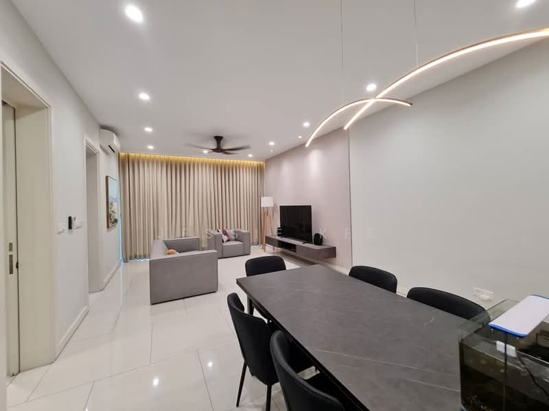 Condominium for Sale at One Central Park - Jessie Kee - Living Room - PropertyGuru.com.my