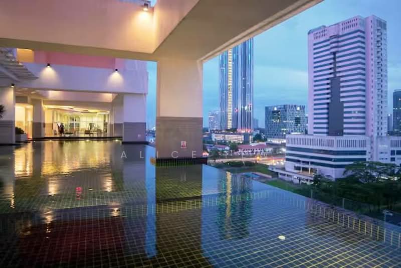 Service Residence for Rent at Twin Galaxy (Dwi Galaksi) - Alice Tew - Pool - PropertyGuru.com.my