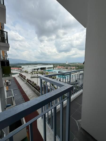 Service Residence for Sale at Ascotte Boulevard - Peter Chai - Balcony - PropertyGuru.com.my