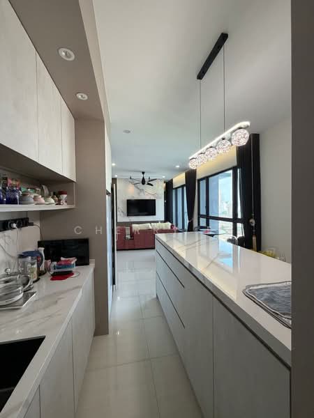 Condominium for Rent at One Cochrane Residence - Cherry Fu - Kitchen - PropertyGuru.com.my