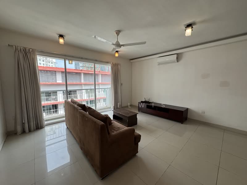 Service Residence for Rent at Ritze Perdana 2 - Yu Kelwis - Living Room - PropertyGuru.com.my