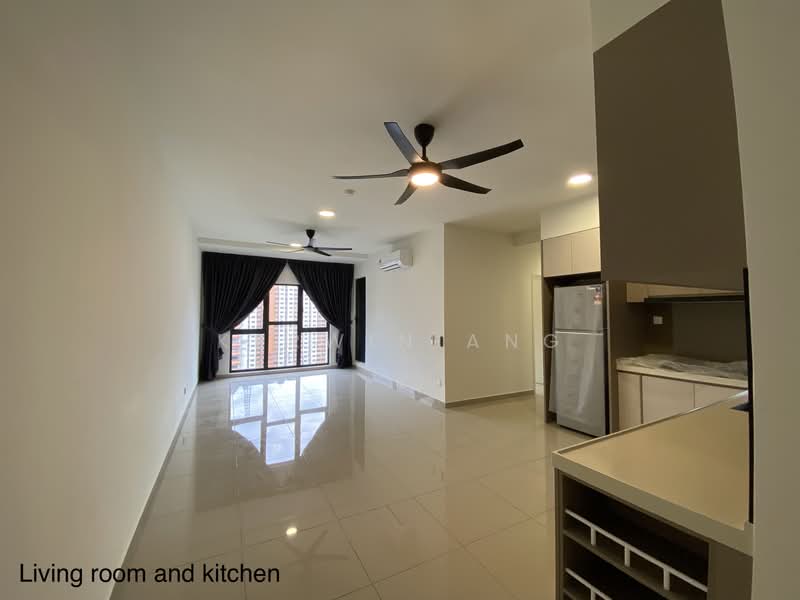 Service Residence for Rent at D'Cosmos Residences - Kerwin Ang - Living Room - PropertyGuru.com.my