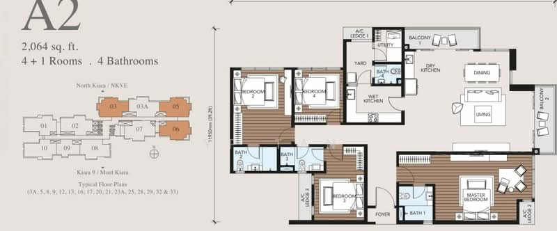 Condominium for Rent at Trinity Pentamont - YP Tan - Bedroom - PropertyGuru.com.my