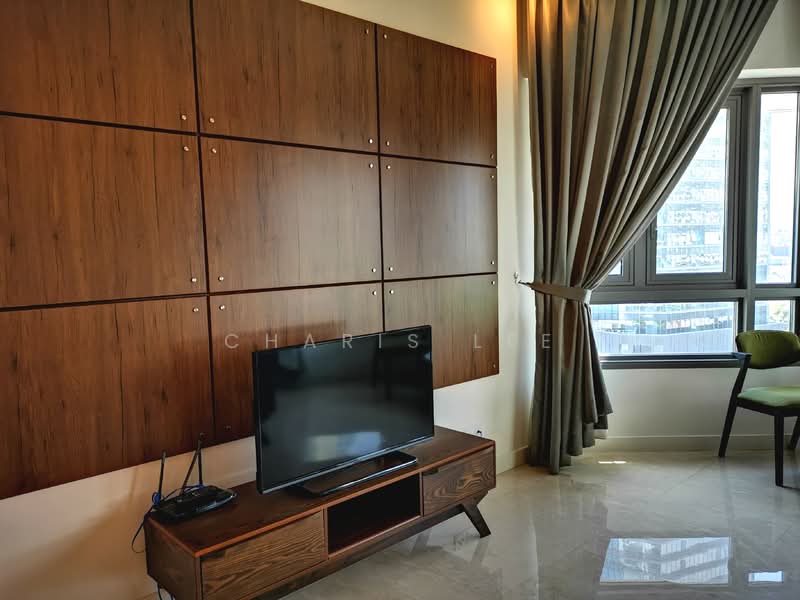 Service Residence for Sale at The Sentral Residences - Charis Lee - Living Room - PropertyGuru.com.my
