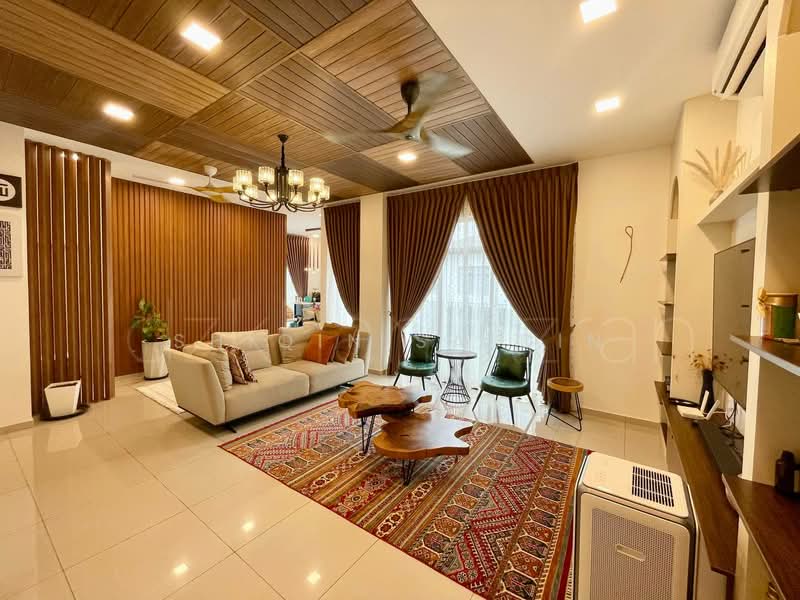 Semi-Detached House for Sale in Eco Grandeur (Puncak Alam) - Shiqin Saidin - Living Room - PropertyGuru.com.my