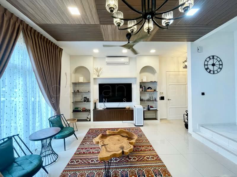 Semi-Detached House for Sale in Eco Grandeur (Puncak Alam) - Shiqin Saidin - Living Room - PropertyGuru.com.my