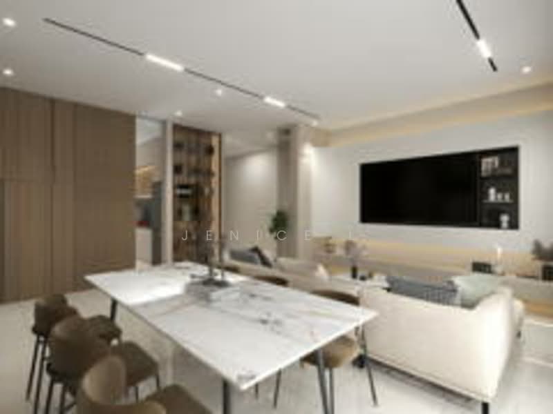 Condominium for Sale at The Olive - Jenice L - Living Room - PropertyGuru.com.my