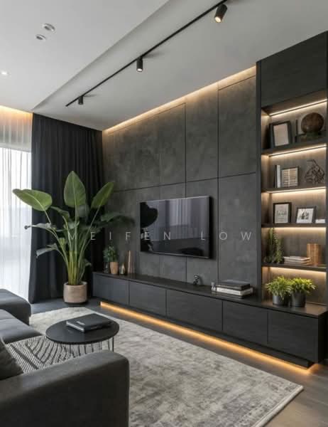 Condominium for Rent at Skyline KL - Meifen Low - Living Room - PropertyGuru.com.my