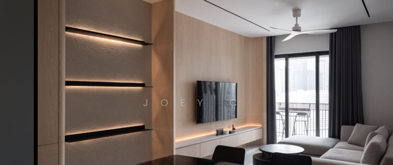 Service Residence for Sale at Atwater : Service Residences - Joey C - Living Room - PropertyGuru.com.my