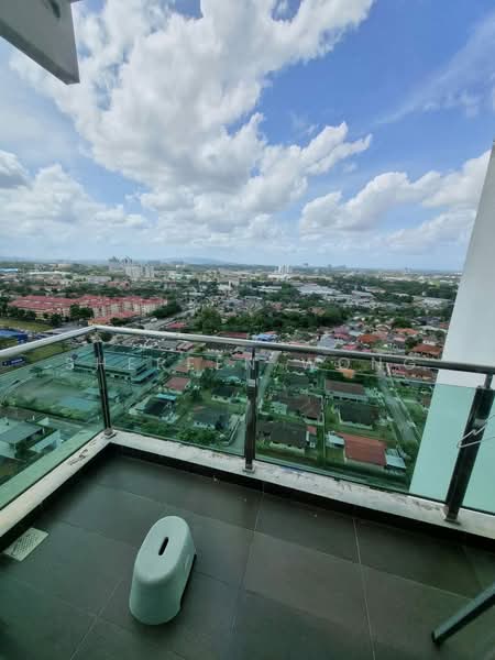 M Condominium @ Larkin untuk Untuk Disewa - RM 2,300 /bulan, Mac 2026 - Balcony - PropertyGuru.com.my