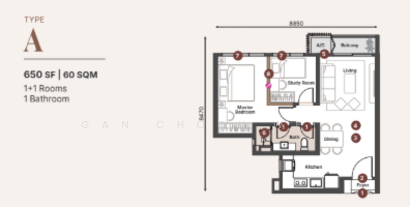 Service Residence for Sale at Sunway Cochrane - Gan Choon Wei - PropertyGuru.com.my