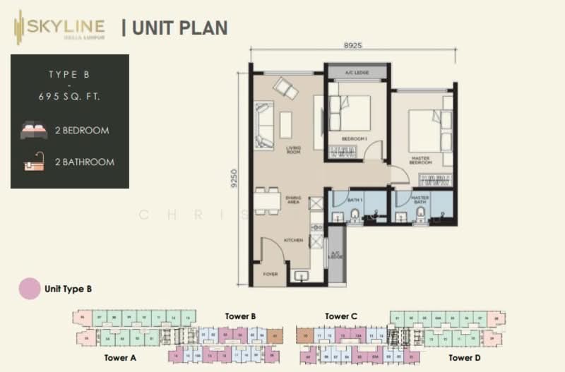 Condominium for Rent at Skyline KL - Christy Woo - PropertyGuru.com.my