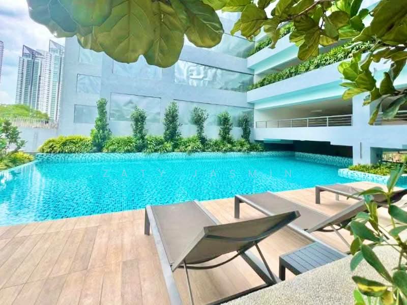 Service Residence for Sale at Neu Suites - Zaty Jasmin - Pool - PropertyGuru.com.my