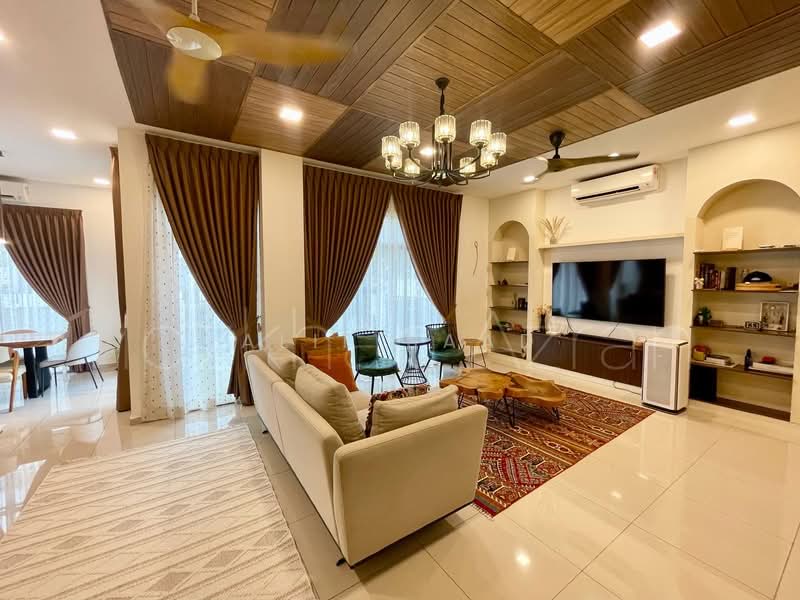 Semi-Detached House for Sale in Eco Grandeur (Puncak Alam) - Alif Saad - Living Room - PropertyGuru.com.my