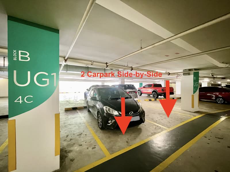 Service Residence for Rent at Radia Residences - Shamzjoe . - Car Park - PropertyGuru.com.my