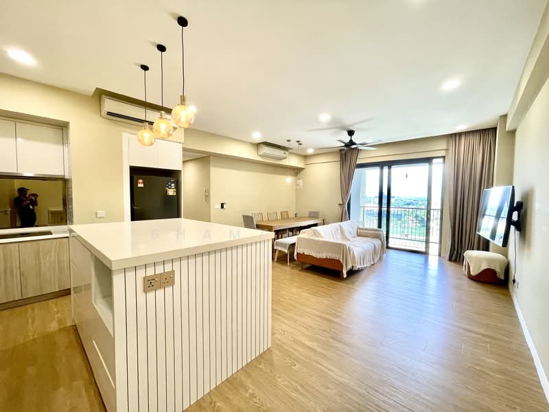 Service Residence for Rent at Radia Residences - Shamzjoe . - Living Room - PropertyGuru.com.my