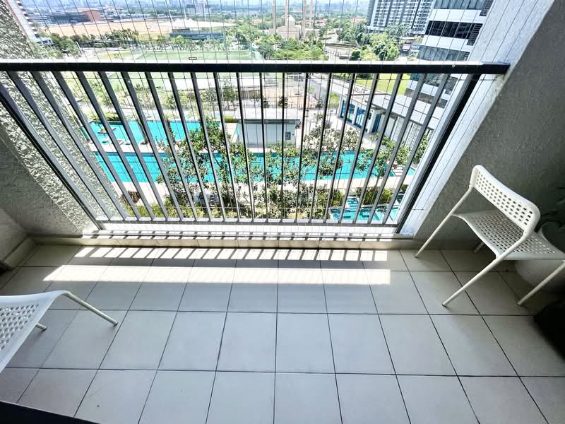 Service Residence for Rent at Radia Residences - Shamzjoe . - Balcony - PropertyGuru.com.my