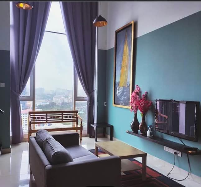 The Scott Garden SOHO untuk Untuk Disewa - RM 1,750 /bulan, Mac 2026 - Living Room - PropertyGuru.com.my