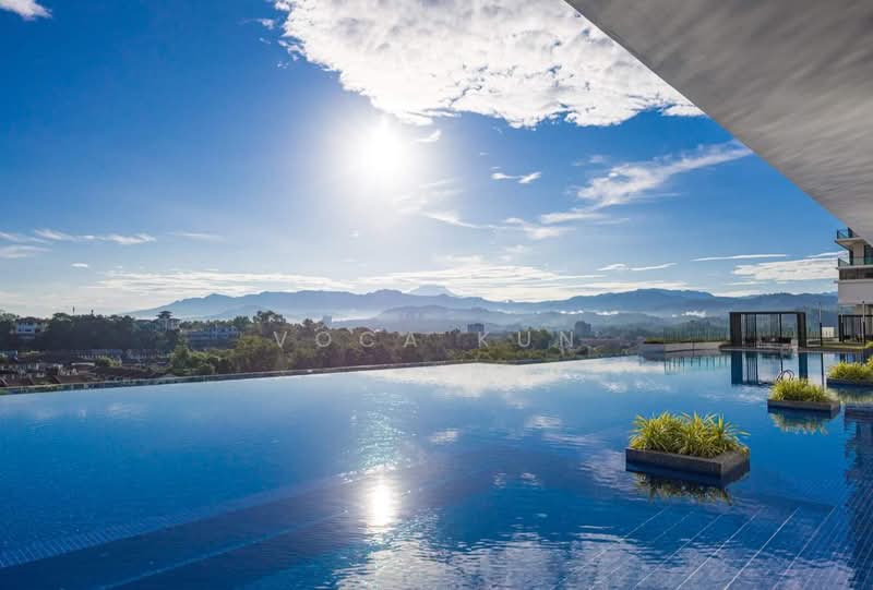 Condominium for Sale at Jesselton Twin Towers - Voca Kun - Pool - PropertyGuru.com.my