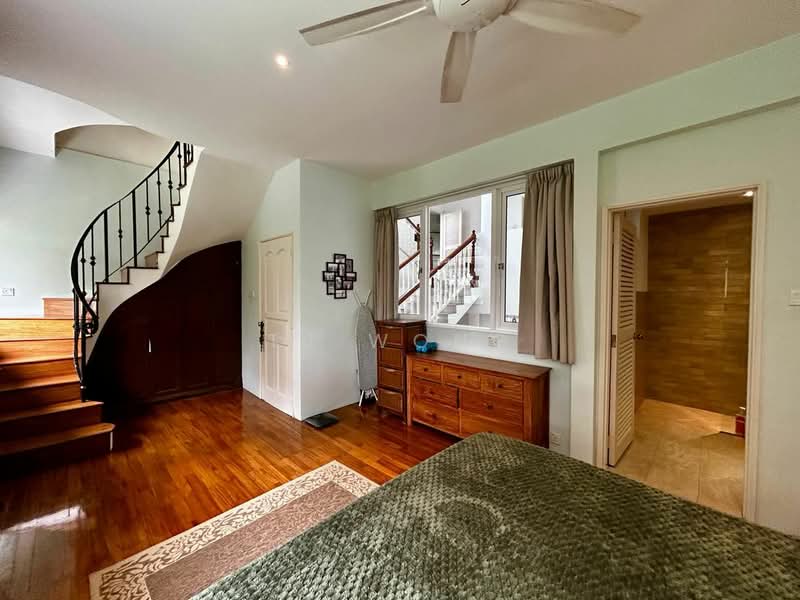 Condominium for Sale at Signal Hill Tower - TJ Wong - Master Bedroom & Staircase link to upper - PropertyGuru.com.my