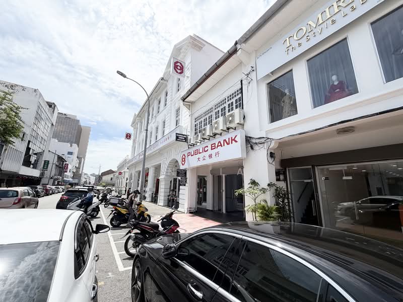 Bishop Street. Georgetown. 3-storey Heritage building (Commercial) untuk Untuk Dijual - RM 5,500,000, Mac 2026 - Exterior - PropertyGuru.com.my