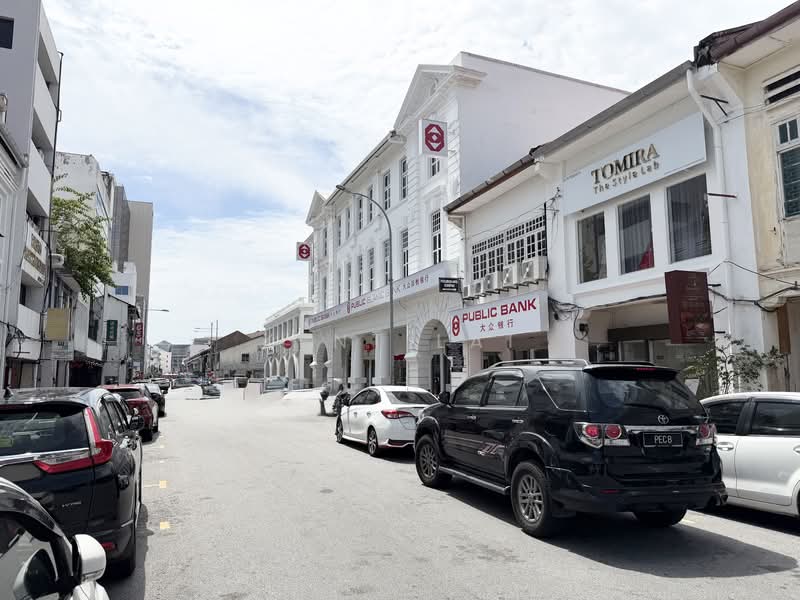 Bishop Street. Georgetown. 3-storey Heritage building (Commercial) untuk Untuk Dijual - RM 5,500,000, Mac 2026 - Exterior - PropertyGuru.com.my