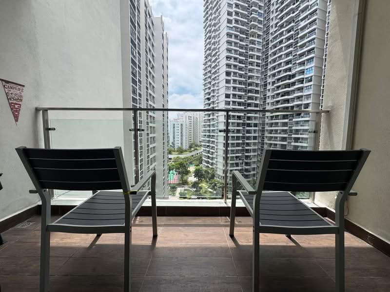 Amberside @ Country Garden Danga Bay untuk Untuk Disewa - RM 2,200 /bulan, Mac 2026 - Balcony - PropertyGuru.com.my