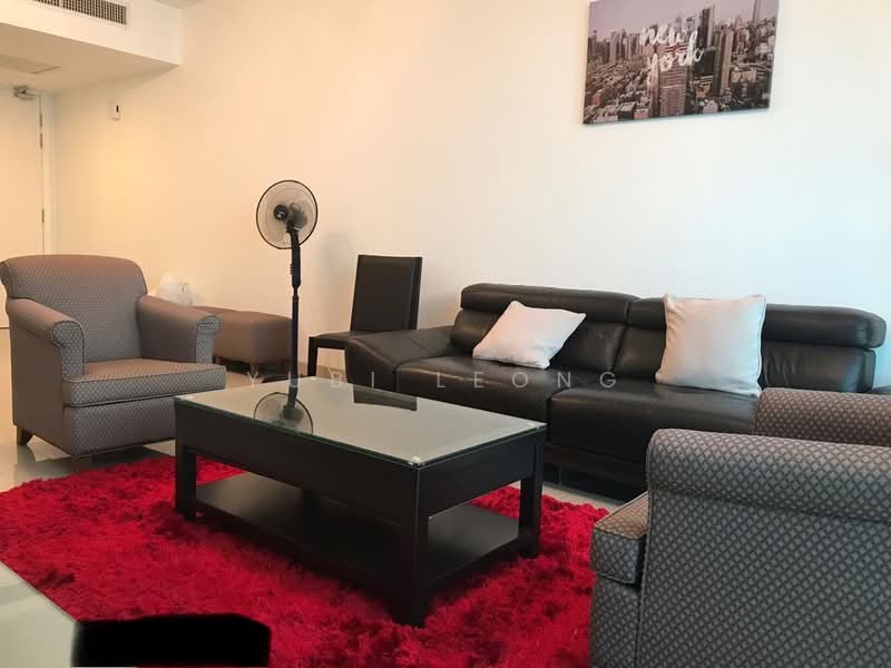 Service Residence for Rent at Solaris Dutamas - Yubi Leong - Living Room - PropertyGuru.com.my