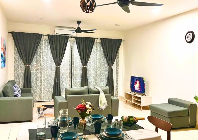 Woodsbury Suites untuk Untuk Disewa - RM 2,600 /bulan, Mac 2026 - Living Room - PropertyGuru.com.my