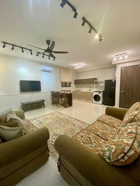 Service Residence for Rent at Henna Residence  @ The Quartz WM - Lee Guang Yao - Living Room - PropertyGuru.com.my