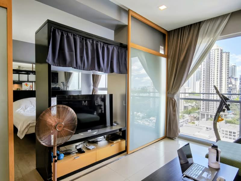 Service Residence for Sale at Verve Suites - MEI LOW - Living Room - PropertyGuru.com.my