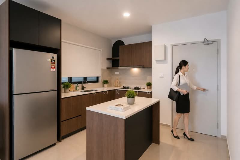 Service Residence for Rent at Hana @ Eco Ardence - Jason Tan - Kitchen - PropertyGuru.com.my