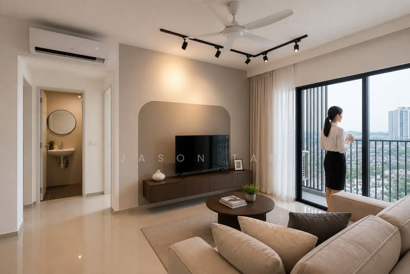 Service Residence for Rent at Hana @ Eco Ardence - Jason Tan - Living Room - PropertyGuru.com.my