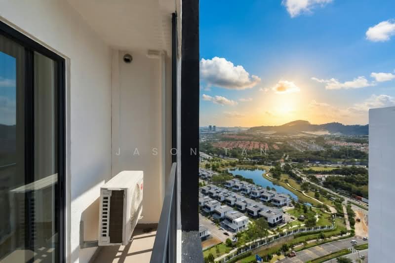 Service Residence for Sale at Hana @ Eco Ardence - Jason Tan - Balcony - PropertyGuru.com.my