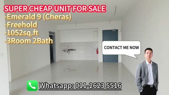 Service Residence for Sale at Emerald 9 - KC KAW - PropertyGuru.com.my