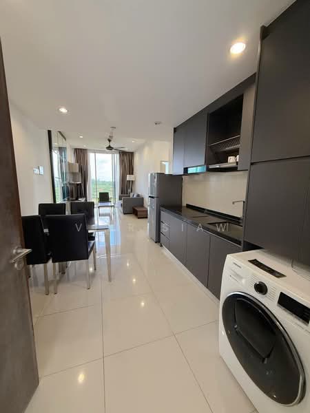 Service Residence for Rent at Encorp Marina - VIER SIAW - Kitchen - PropertyGuru.com.my