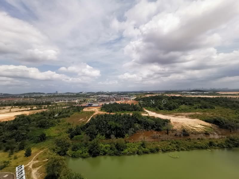 Service Residence for Rent at D'Pristine - Tracey Eng - Balcony Lake View - PropertyGuru.com.my