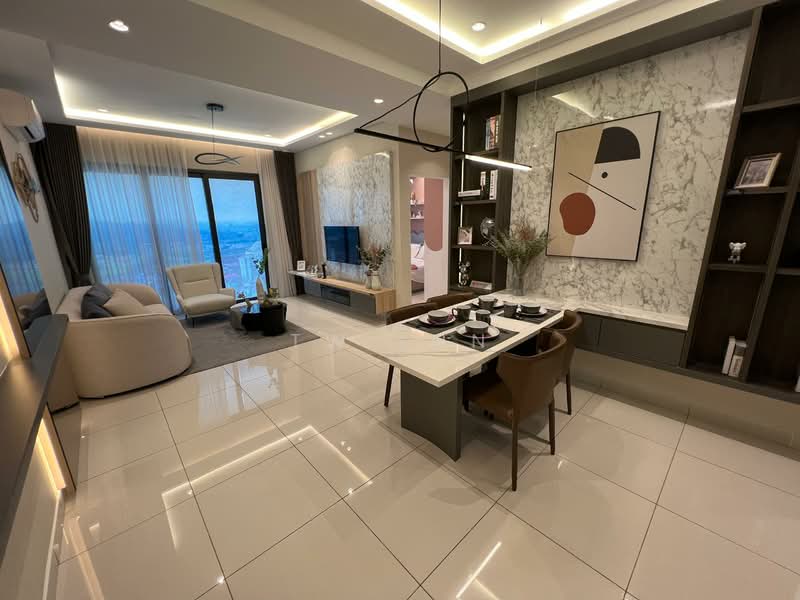 Apartment for Sale at PSV 1 Residences @ Platinum South Valley - Tw Lun - Living Room - PropertyGuru.com.my