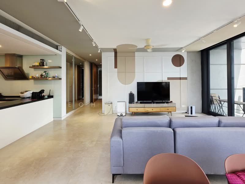 Condominium for Sale at Condominium @ The Troika - Teoh Yie Hao - Living Room - PropertyGuru.com.my