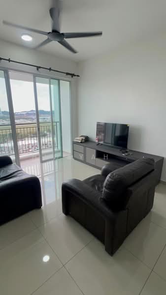 Condominium for Rent at Havana Beach Residences - Hidayah . - Living Room - PropertyGuru.com.my
