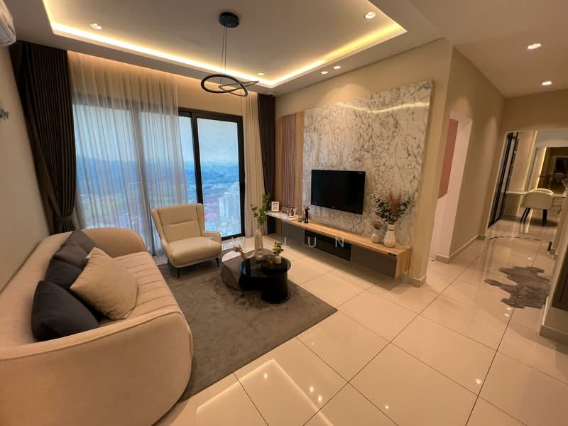 Apartment for Sale at PSV 1 Residences @ Platinum South Valley - Tw Lun - Living Room - PropertyGuru.com.my