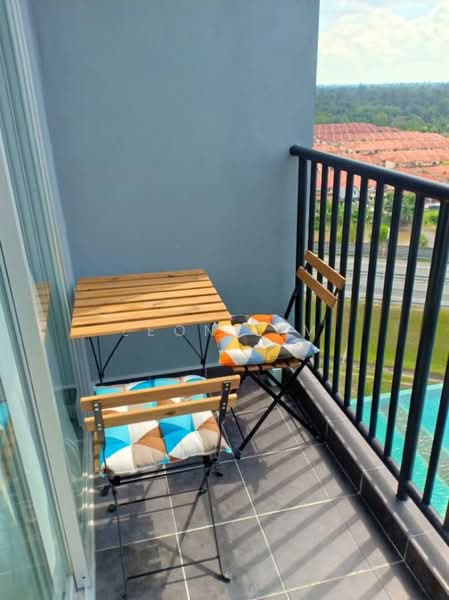 Service Residence for Rent at BSP 21 - Leon Lim - Balcony - PropertyGuru.com.my