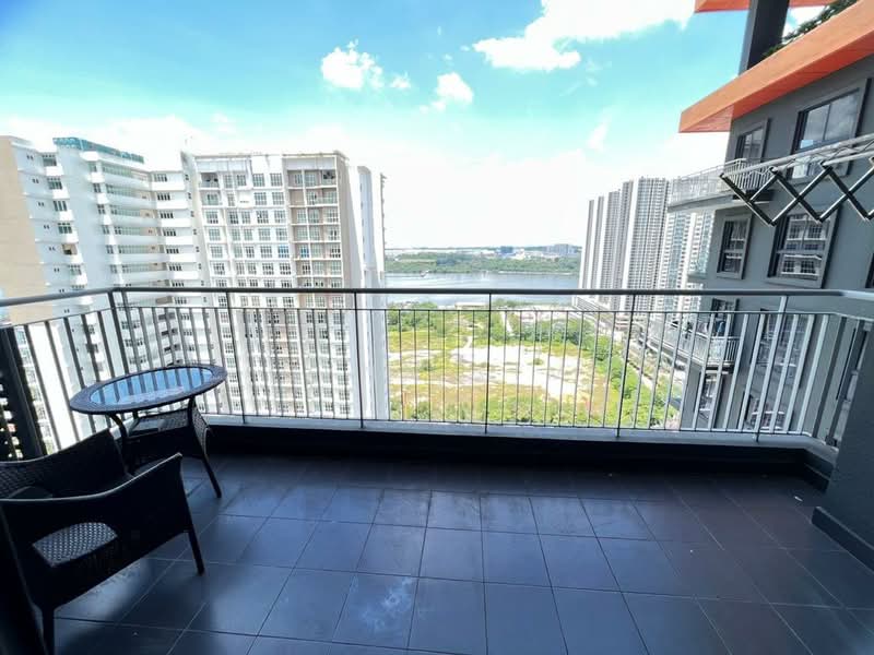 Service Residence for Rent at V@SUMMERPLACE - Rynn Lim - Balcony - PropertyGuru.com.my